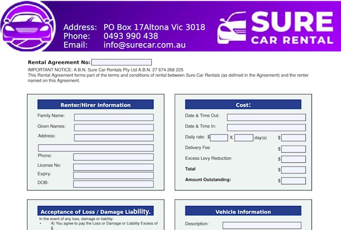create interactive editable clickable pdf invoice and  form